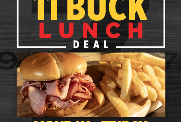 Zarda BBQ 11 Buck Lunch Deal