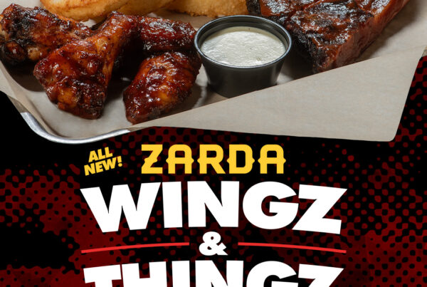 Zarda Bar-B-Q Wingz & Thingz Combo
