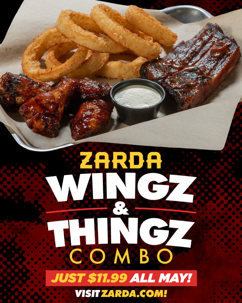Zarda Wingz & Thingz Combo