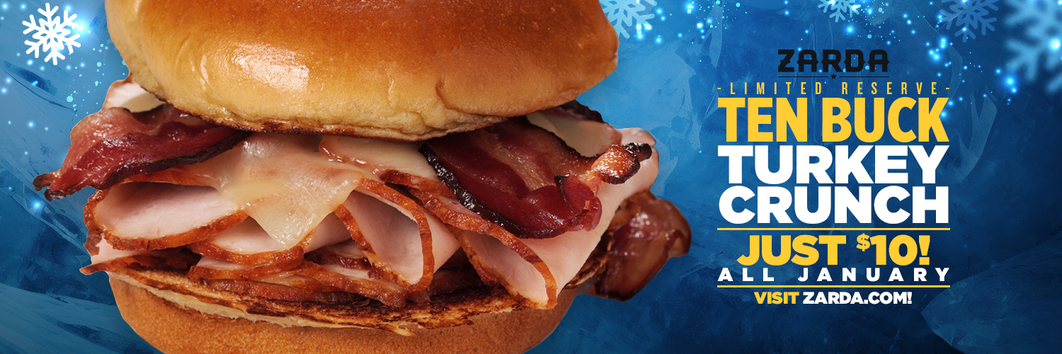 The Limited Reserve Ten Buck Turkey Crunch – Just $10 All January!